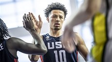 Cade Cunningham v dresu americké juniorské reprezentace Cade Cunningham v dresu americké juniorské reprezentace