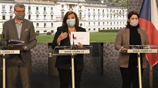 Ministr průmyslu a obchodu a dopravy Karel Havlíček, ministryně financí Alena... Ministr průmyslu a obchodu a dopravy Karel Havlíček, ministryně financí Alena...