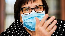 Ministryně spravedlnosti Marie Benešová při rozhovoru pro iDNES.cz (18. května... Ministryně spravedlnosti Marie Benešová při rozhovoru pro iDNES.cz (18. května...
