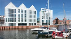 Podoba hotelu vzešla z architektonické soutěže. Připomíná původní špýchary,... Podoba hotelu vzešla z architektonické soutěže. Připomíná původní špýchary,...