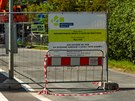 Oprava mostu přes Rokytku probíhá v současné době v ulici Hodějovská v Kyjích. Silnice je pro vozidla uzavřena. Oprava mostu přes Rokytku probíhá v současné době v ulici Hodějovská v Kyjích. Silnice je pro vozidla uzavřena.