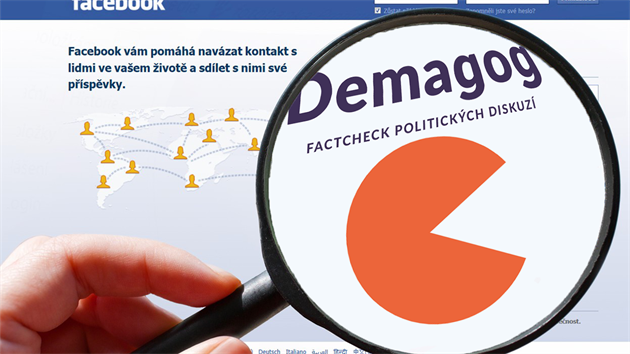 Český ověřovací web Demagog.cz nově spolupracuje s Facebookem jako jedna z jeho... Český ověřovací web Demagog.cz nově spolupracuje s Facebookem jako jedna z jeho...