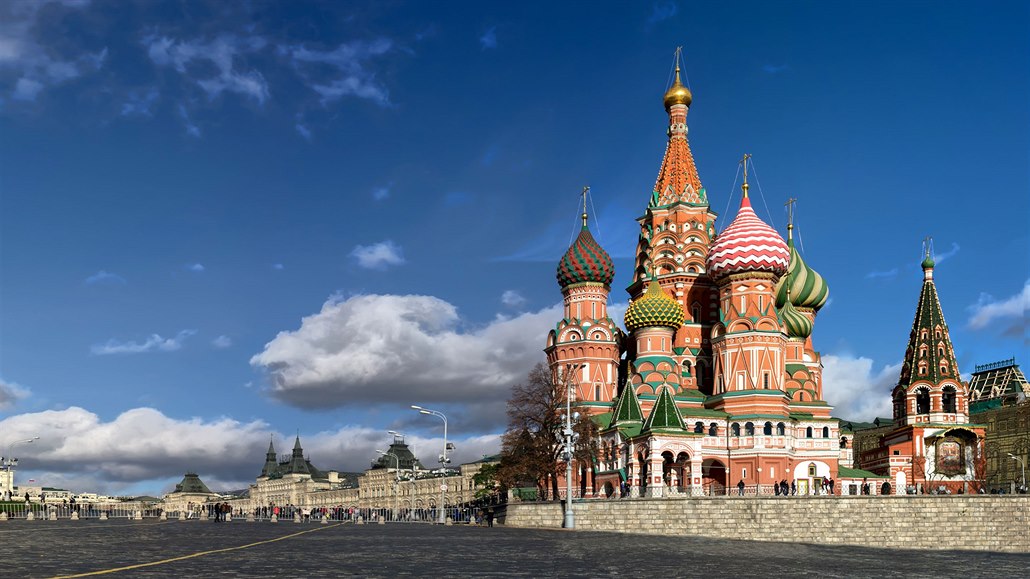 Chrám Vasila Blaeného na Rudém námstí v Moskv