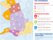 Modré zóny se v Brně rozšíří letos poprvé od června, další přibudou v srpnu,... Modré zóny se v Brně rozšíří letos poprvé od června, další přibudou v srpnu,...