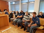 Pro pětici obžalovaných Litevců státní zástupkyně navrhuje tresty v rozmezí od... Pro pětici obžalovaných Litevců státní zástupkyně navrhuje tresty v rozmezí od...