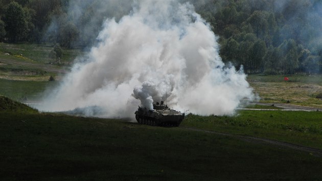 Cvien eskho uskupen pro Sly velmi rychl reakce NATO na Libav. Jdro tvo 71. mechanizovan prapor z Hranic vyzbrojen dosluhujcmi obrnnci BVP-2, kter chce armda nahradit