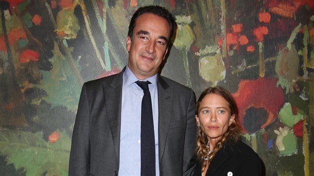 Olivier Sarkozy a Mary-Kate Olsenov (New York, 11. listopadu 2017)