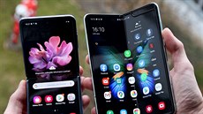 Samsung Galaxy Z Flip a Samsung Galaxy Fold Samsung Galaxy Z Flip a Samsung Galaxy Fold