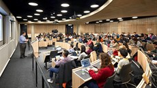 Přednáška na britské univerzitě Oxford Přednáška na britské univerzitě Oxford