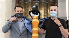 Nový maskot Muzea východních Čech v Hradci Králové. Postavička pavouka je dílem... Nový maskot Muzea východních Čech v Hradci Králové. Postavička pavouka je dílem...