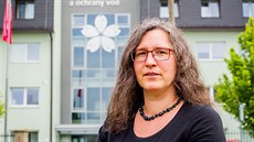 Kateřina Grabicová z Fakulty rybářství a ochrany vod Jihočeské univerzity se... Kateřina Grabicová z Fakulty rybářství a ochrany vod Jihočeské univerzity se...