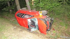 Řidička před nehodou vypila půl litru červeného vína. Řidička před nehodou vypila půl litru červeného vína.