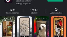 Hněv proti aplikaci TikTok drasticky srazil její hodnocení Hněv proti aplikaci TikTok drasticky srazil její hodnocení