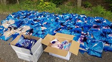 Inspektoři Státní veterinární správy z Ústeckého kraje odhalili dodávku... Inspektoři Státní veterinární správy z Ústeckého kraje odhalili dodávku...