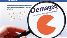 Český ověřovací web Demagog.cz nově spolupracuje s Facebookem jako jedna z jeho... Český ověřovací web Demagog.cz nově spolupracuje s Facebookem jako jedna z jeho...
