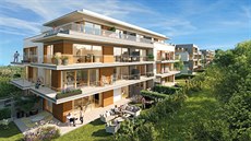 V šesti architektonicky originálních viladomech nad Radlickým údolím vznikne... V šesti architektonicky originálních viladomech nad Radlickým údolím vznikne...