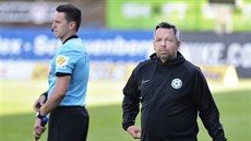 Pavel Horváth při ligové premiéře v Příbrami Pavel Horváth při ligové premiéře v Příbrami