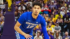 Johnny Juzang v dresu Kentucky Wildcats Johnny Juzang v dresu Kentucky Wildcats