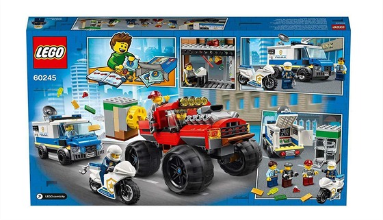 Lego Police Monster Truck Heist
