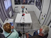 Lidé se díky speciálnímu modulu mohou po několika měsících setkat se svými... Lidé se díky speciálnímu modulu mohou po několika měsících setkat se svými...