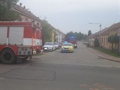 V Sokolnicích u Brna se stala vážná nehoda, při které se zranili pět lidí... V Sokolnicích u Brna se stala vážná nehoda, při které se zranili pět lidí...