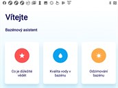 Aplikace Mountfield vám poradí jak udržovat vodu v bazénu