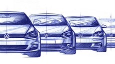 Vývoj designu Volkswagenu Golf Vývoj designu Volkswagenu Golf