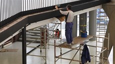 Na olomouckém výstavišti Flora dokončují rekonstrukci pavilonu A. (10. února... Na olomouckém výstavišti Flora dokončují rekonstrukci pavilonu A. (10. února...