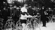 Vždy zachmuřený René Pottier, šampion Tour z roku 1906. Vždy zachmuřený René Pottier, šampion Tour z roku 1906.