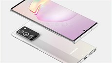Možná podoba modelu Samsung Galaxy Note 20 Plus Možná podoba modelu Samsung Galaxy Note 20 Plus