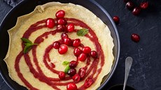 Palačinky s brusinkovou omáčkou Palačinky s brusinkovou omáčkou