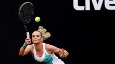 Tereza Martincová ve finále turnaje na praské tvanici