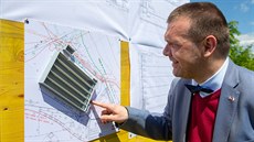 Retenční nádrž, která vyroste na plzeňském sídlišti Vinice, má především... Retenční nádrž, která vyroste na plzeňském sídlišti Vinice, má především...