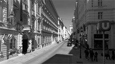 Vídeňská ulice Herrengasse, kde sídlí část rakouského ministerstva vnitra, Vídeňská ulice Herrengasse, kde sídlí část rakouského ministerstva vnitra,