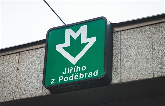 Stanice metra Jiího z Podbrad se na deset msíc uzave.