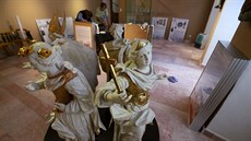 Instalace výstavy Muzeum se představuje aneb muzeum nejsou jen pavučiny. Instalace výstavy Muzeum se představuje aneb muzeum nejsou jen pavučiny.