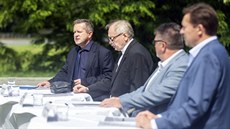 Představení nové koalice ČSSD a Patrioti Olomouckého kraje pro krajské volby v... Představení nové koalice ČSSD a Patrioti Olomouckého kraje pro krajské volby v...