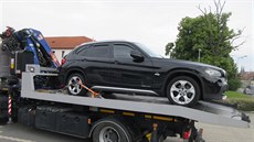 Zabavený vůz BMW X1 SDRIVE 20D. Zabavený vůz BMW X1 SDRIVE 20D.