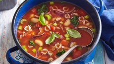 Minestrone s fazolemi Minestrone s fazolemi