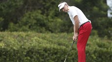 Anglický golfista Ian Poulter na turnaji v Hilton Head Anglický golfista Ian Poulter na turnaji v Hilton Head