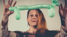 Hana Mathauserová v představení Rain Woman Hana Mathauserová v představení Rain Woman