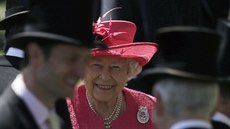 Královna Albta II. na dostizích v Ascotu (21. ervna 2018)
