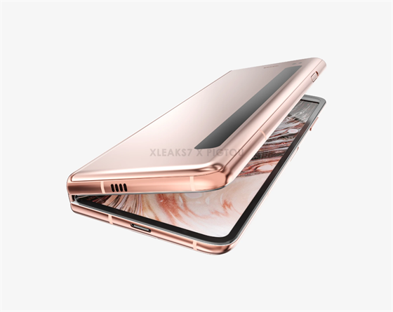 Koncept moné podoby modelu Galaxy Fold 2