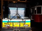 V Muzeu MHD ve Vozovně Střešovice trolejbus Škoda 14TrE, který jezdil v USA ve státě Ohio ve městě Dayton. Byl vyroben v roce 1998 ve Škodě Ostrov. V Muzeu MHD ve Vozovně Střešovice trolejbus Škoda 14TrE, který jezdil v USA ve státě Ohio ve městě Dayton. Byl vyroben v roce 1998 ve Škodě Ostrov.
