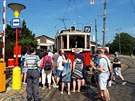 Okružní jízda Prahou muzejní tramvají z Vozovny Střešovice. Okružní jízda Prahou muzejní tramvají z Vozovny Střešovice.