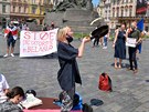 Běloruské palačinky na Staroměstském náměstí, 27.06.20. Běloruské palačinky na Staroměstském náměstí, 27.06.20.