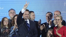Kandidát na polského prezidenta Rafal Trzaskowski se raduje z postupu do... Kandidát na polského prezidenta Rafal Trzaskowski se raduje z postupu do...