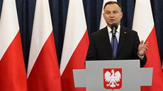 Polský prezident Andrzej Duda Polský prezident Andrzej Duda