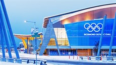 Rychlobruslařská hala zimních olympijských her v kanadském Vancouveru Rychlobruslařská hala zimních olympijských her v kanadském Vancouveru