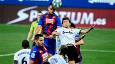 Momentka z utkání Eibar - Valencie. Momentka z utkání Eibar - Valencie.